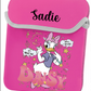 Personalised reversible ipad/tablet sleeve storage case  Daisy Duck