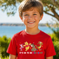 Winnie The Pooh Autism Awareness Personalised kids T-Shirt
