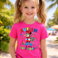 Minnie Mouse Autism Superhero Personalised kids T-Shirt