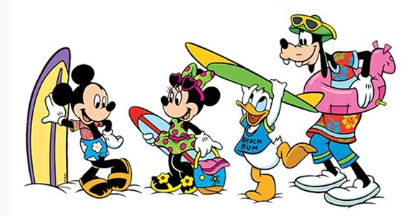 Mickey, Mini & Friends Personalised Short & T-shirt Personalised kids summer set