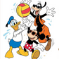 Mickey, Mini & Friends Personalised Short & T-shirt Personalised kids summer set