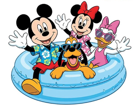 Mickey, Mini & Friends Personalised Short & T-shirt Personalised kids summer set