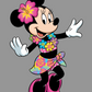 Disney personalised flutter sleeve top & short set