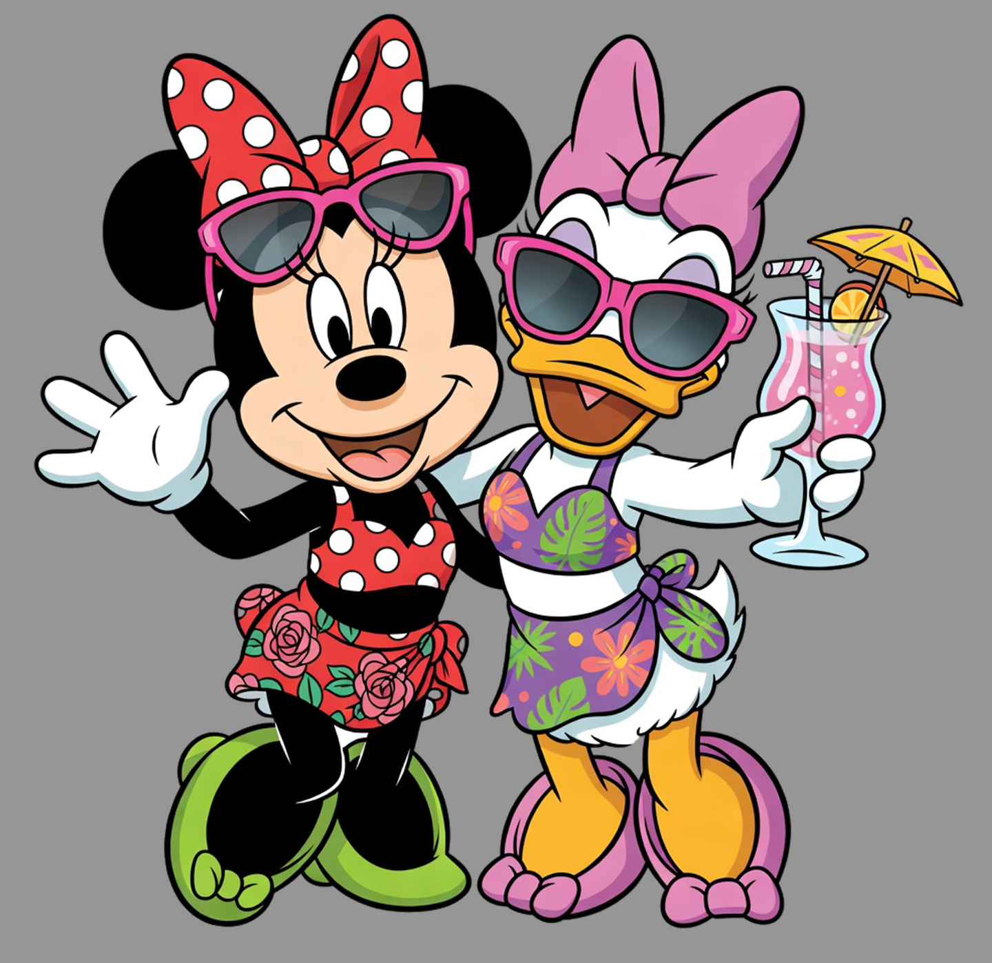 Disney personalised flutter sleeve top & short set
