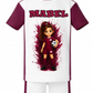 Sports short & T-shirt personalised kids character set