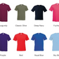 Short Sleeve Personalised Unisex Workwear logo T-shirt