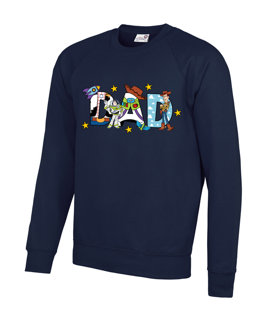 Dad Fathers Day personalised Adults Sweater - Various Designs
