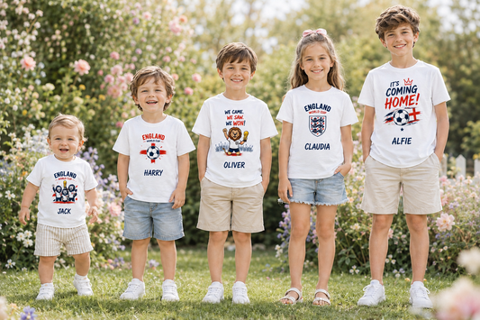 England World Cup 2026 personalised T-shirt