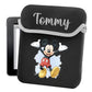 Personalised reversible ipad/tablet sleeve storage case Mickey