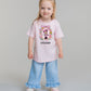 Mini Lockett Personalised kids summer short sleeve T-shirt - Different Characters