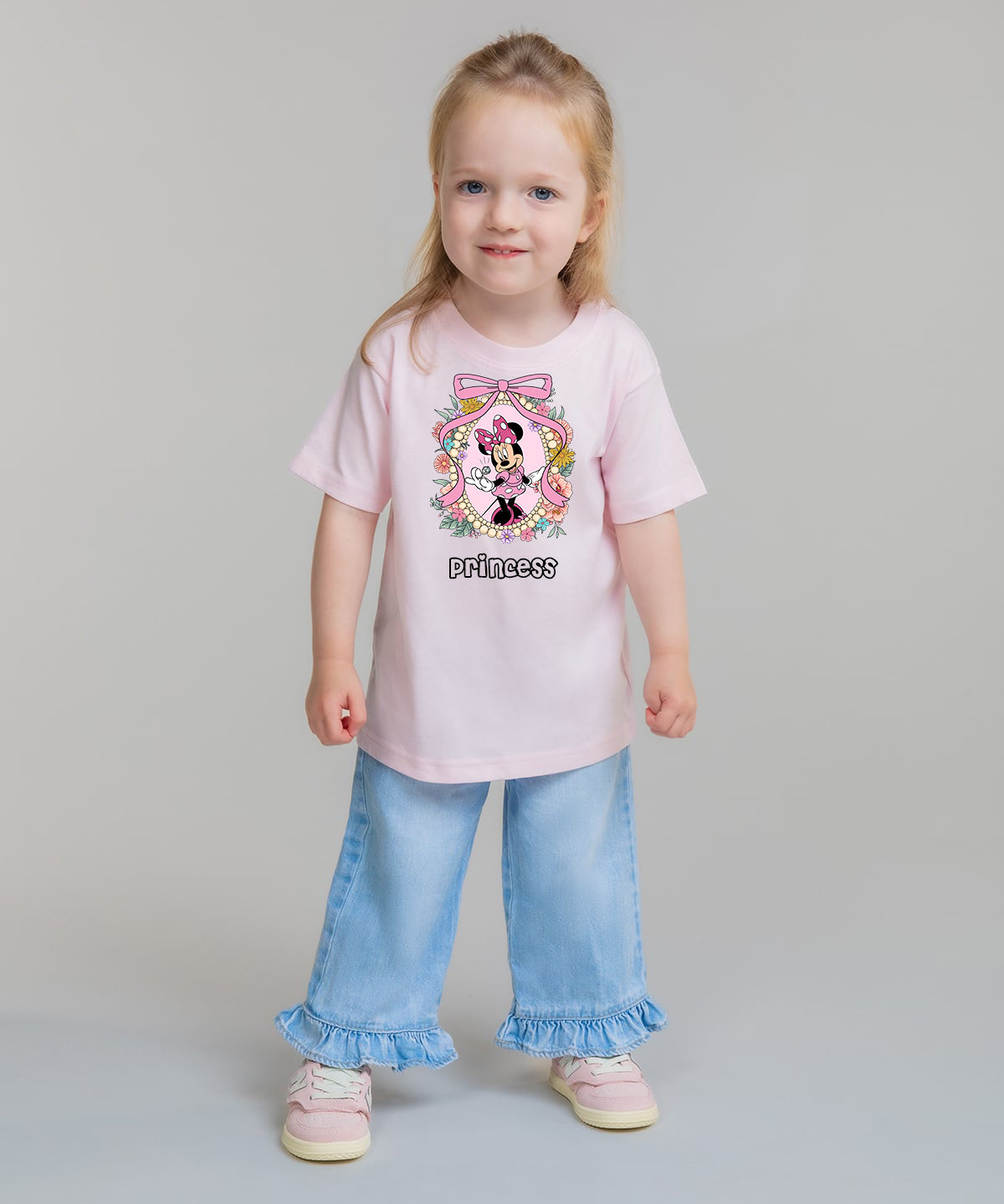 Mini Lockett Personalised kids summer short sleeve T-shirt - Different Characters