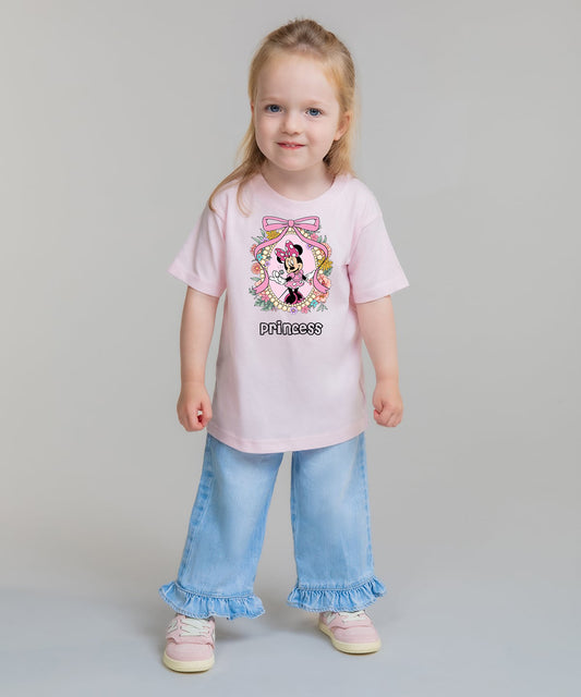 Mini Lockett Personalised kids summer short sleeve T-shirt - Different Characters