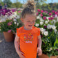 Frill style anglaise personalised shorts & top set - Flowers