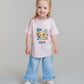 Frozen Personalised kids summer short sleeve T-shirt