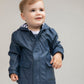 Baby/Toddler personalised Rain Splashy Jacket coat Navy