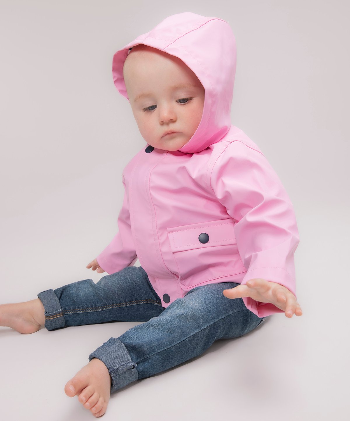 Baby/Toddler personalised Rain Splashy Jacket  coat Pink