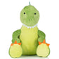 Dinosaur Zippie Personalised Teddy
