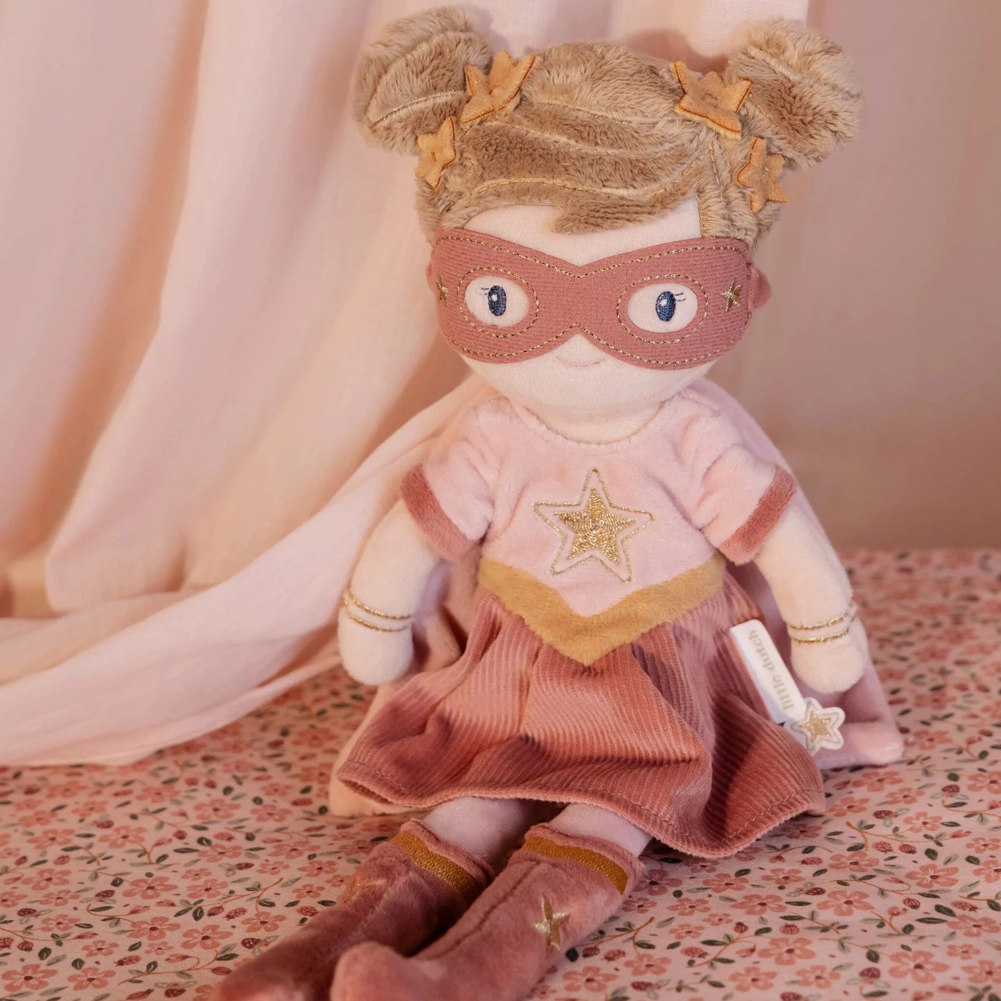 Superhero Rosa Cuddle Doll by Little Dutch 35cm