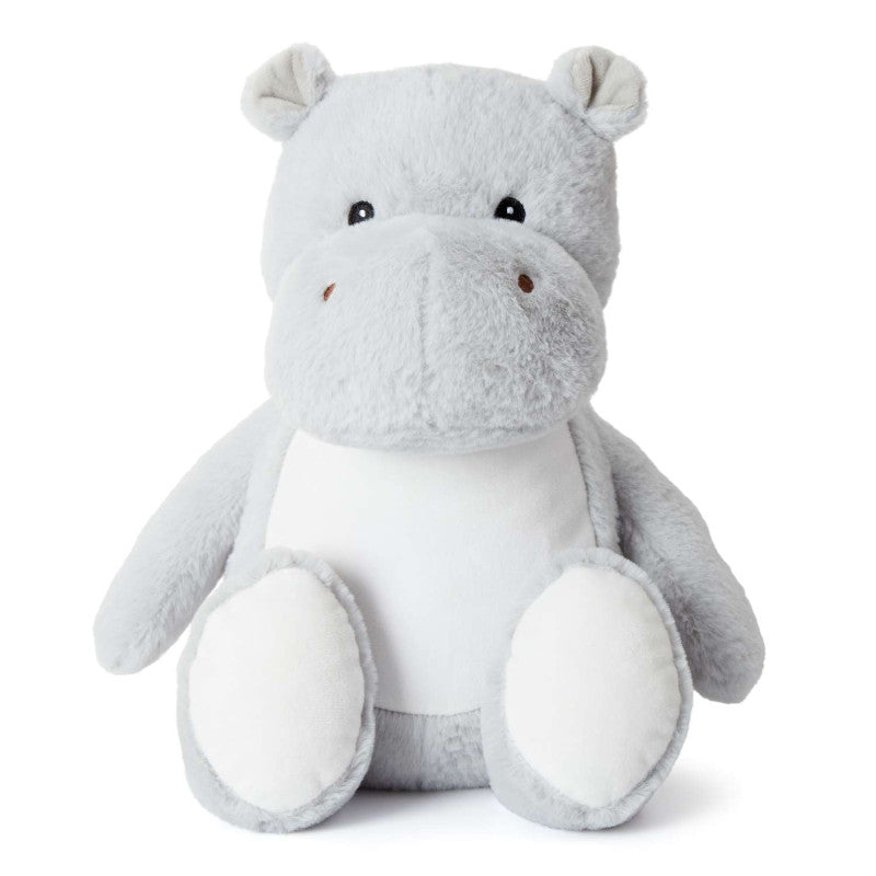 Hippo personalised plush teddy