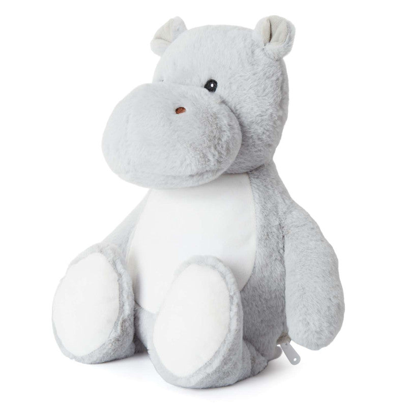 Hippo personalised plush teddy