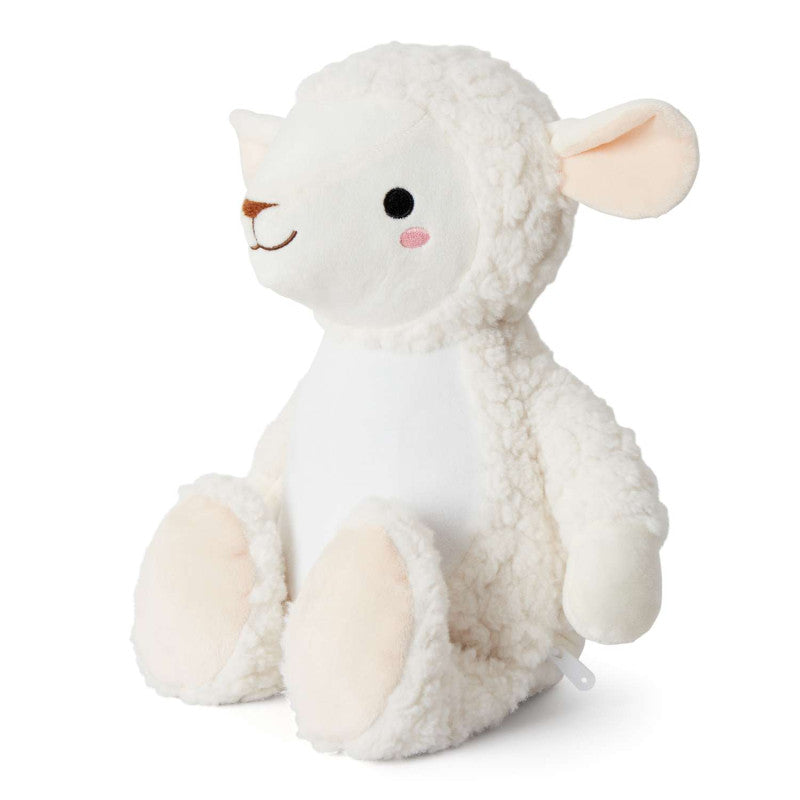 Lamb personalised plush teddy