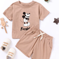 Mickey Mouse printed kids personalised Short & t-Shirt Set
