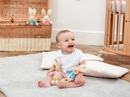 Flopsy Bunny Bean Rattle