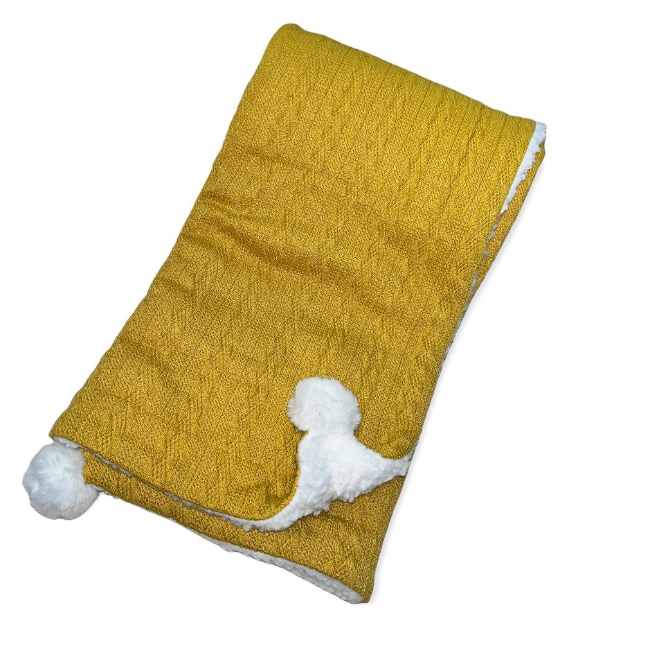 Huxley Baby Blanket Highland Cow Design & Name