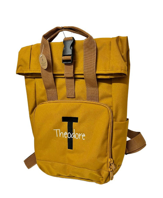 Mini Twin Handle Roll-Top Backpack - Initial Design