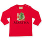 Personalised Long Sleeve T-shirt Christmas Design 2
