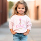 Pink Bunny design Personalised Birthday Jumper - Various Colours