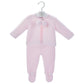 Pink Pom Pom Knitted Set