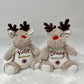 Reindeer mini personalised teddy
