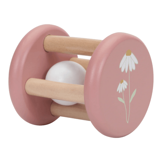 Roller Rattle By Little Dutch - Pink