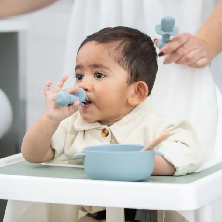 Silicone Baby Cutlery Set Mulberry