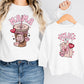 Valentines Matching Mini & Mama Mummy Personalised Jumpers design 14 - Various Colours